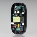 Tradim 12 Volt 1-25W LED Fußdimmer Schnurdimmer 230V/12V schwarz