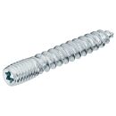 M8 Stockschraube Länge 50mm Stahl verzinkt gewalztes...