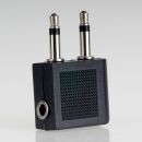 Flugzeug- / Reise-Kopfhörer-Adapter 2 x 3,5mm...