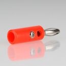 Bananenstecker Büschelstecker 4,5mm rot mit...