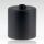 Lampen Deckenbaldachin 62x63mm Zylinderform Metall schwarz mit Stellring für 10 mm Pendelrohr