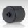 Lampen Deckenbaldachin 62x63mm Zylinderform Metall schwarz mit Stellring für 10 mm Pendelrohr