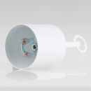 Lampen Deckenbaldachin 62x63mm Zylinderform Metall...