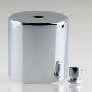 Lampen Deckenbaldachin 62x63mm Zylinderform Metall...