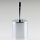 Lampen Deckenbaldachin 62x63mm Zylinderform Metall verchromt mit Pendelrohr und Zugentlastung Metall