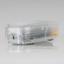 Tradim LED Fußdimmer Transparent 1–100W für dimmbare 230V LED-Leuchtmittel