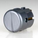 Kopp Schutzkontakt Winkelstecker Silber 16A 230V für Kabel bis 3x1,5 mm² 1785.2000.9