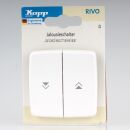 Kopp Rivo Jalousieschalter Weiß ähnlich RAL...