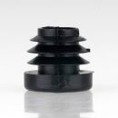 Rohrstopfen Kunststoff schwarz für Rundrohre 18mm...