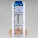 Kopp Paris 3-fach Abdeckrahmen Silber 225x83 mm IP20...