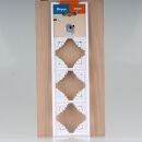 Kopp Malta Abdeckrahmen 4-fach Arktisweiß 295x80 mm...