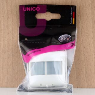 REV Unico Abdeckung für Unterputz-Bewegungsmelder 120° Weiß 55x55 mm 0228460106
