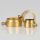 10mm Messing Stellring 14x8mm mit Nietansatz für Lampen und Leuchtenbau Pendelrohr