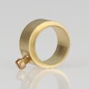 13mm Messing Stellring 17x9mm mit Nietansatz für...