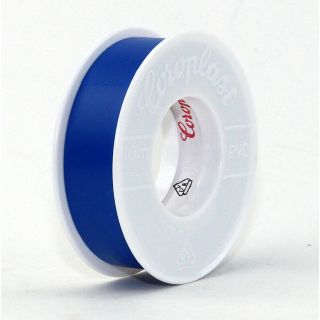 Coroplast PVC Elektro Isolierband blau L&auml;nge 10m Breite 15mm 