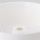 Lampen Verteiler-Baldachin-Set 70x25mm weiß Dreilochscheibe und Befestigungsschraube für Mittelloch