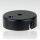 2-Loch Lampen-Baldachin Metall 80x25mm schwarz ohne Zugentlaster für 2 Lampenpendel