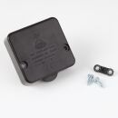 Interbär Einbau-Truhentaster schwarz 1-polig 250V/2A...