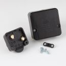 Interbär Einbau-Truhentaster schwarz 1-polig 250V/2A...