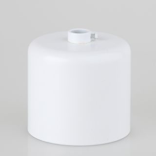 Lampen-Baldachin D1 1 Stück     Kunststoff    weiß  mit Bajonettdeckel 