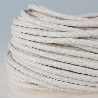 Textilkabel Stoffkabel elfenbein 3-adrig 3x0,75 Zug-Pendelleitung S03RT-F 3G0,75 