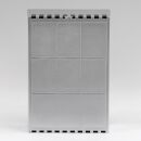 Bittorf Klingel Gong 2201 mechanisch Doppelklang 8-12V silber L119xB82xT36 mm