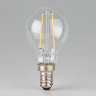 Osram LED Filament Leuchtmittel 2.5W 240V Tropfen-Form klar E14 Sockel warmweiß