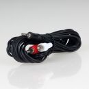 Audio-Verbindungskabel 3,5mm Stereo Klinkenstecker auf 2...