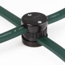 Abzweigdose schwarz 5x13 mm für Illu-Flachkabel...