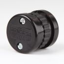 Abzweigdose schwarz 5x13 mm für Illu-Flachkabel Lichterkette
