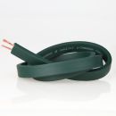 Illu-Flachkabel Illumations-kabel grün 2-adrig,...