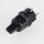 PVC Konturenstecker schwarz 250V/16A für Illu-Flachkabel Lichterkette