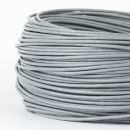 100 Meter PVC Aderleitung Elektro-Kabel Stromkabel 1x0,75 mm² H05V-K grau (NYA-F)  flexibel