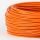 100 Meter PVC Aderleitung Elektro-Kabel Stromkabel 1x0,75 mm² H05V-K orange (NYA-F)  flexibel