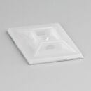 Kabelhalter Klebesockel natur für Kabelbinder bis 4 mm