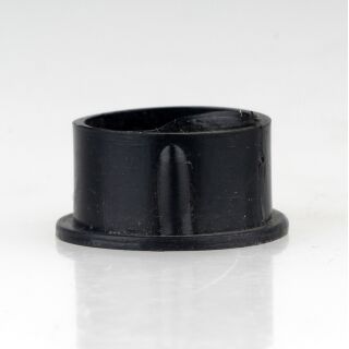 Abschlussstopfen Rohrstopfen Kunststoff schwarz für 20 mm Rohr Außendurchmesser