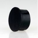 Abschlussstopfen Rohrstopfen Kunststoff schwarz für 20 mm Rohr Außendurchmesser