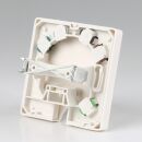 Pollmann Herddose Herdanschlussdose Geräte-Anschlußdose 5x2,5mm² für UP superflach 80x80x12mm