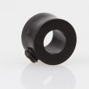 Lampen Stellring Kunststoff schwarz 13x11mm 6,5mm Durchgang