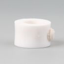 Stellring Kunststoff weiß 13x11mm 6,5mm Durchgang...