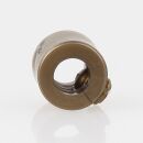 Stellring Kunststoff gold 13x11mm 6,5mm Durchgang für Lampen und Leuchtenbau