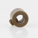 Stellring Kunststoff gold 13x11mm 6,5mm Durchgang für Lampen und Leuchtenbau