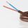 PVC Lampenkabel Elektro-Kabel Stromkabel Rundkabel braun 2-adrig, 2x0,75mm² H03 VV-F