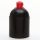 E27 Bakelit Fassung schwarz Glattmantel mit Zugentlaster Kunststoff rot