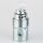 E14 Lampenfassung Metall verchromt mit Glattmantel und Zugentlastung Kunststoff transparent