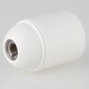 E27 Lampenfassung Thermoplast/Kunststoff weiß mit Zugentlastung 250V/4A