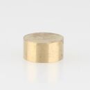 M3 Abschlussknopf Zierknopf 10x5mm zylindrisch Messing...