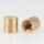 M8x1 Abschlussknopf Zierknopf 10x10mm zylindrisch Messing für Lampen und Leuchtenbau