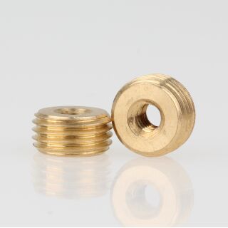 M10x1 AG auf M4 IG Länge 5mm Reduzier Gewinde-Adapter Messing