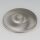 Abschluss-Scheibe Kaschierung 65x10mm flämische Form Metall Edelstahloptik für Lampen und Leuchtenbau